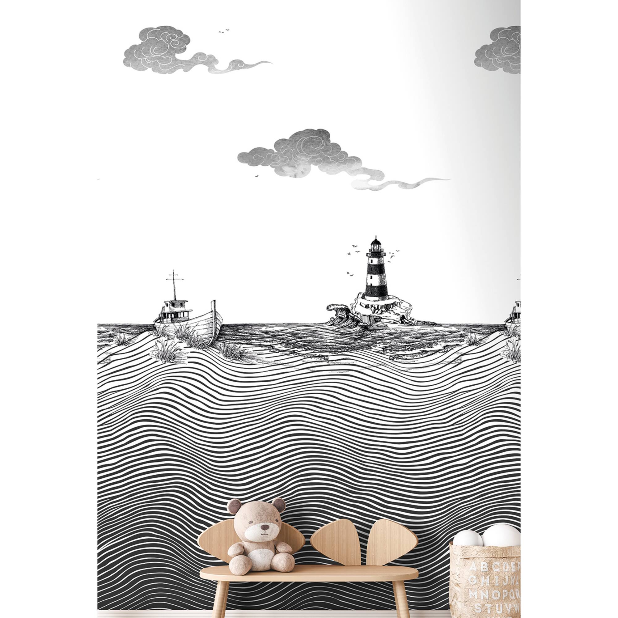 Designs Direct Tides and Beacon Wall Mural